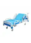 AZKA DFA1 Dual Motorlu ABS Korkuluklu Ekonomi̇k Hasta Karyolası