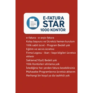 E-Fatura Star 1000 Kontur