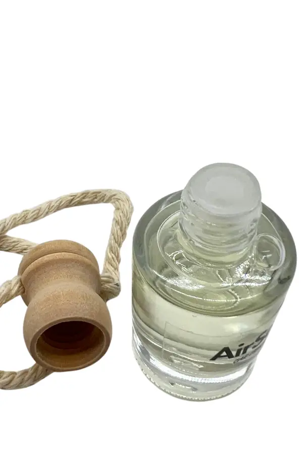 Ahşap Araba Oto Kokusu Pudra - Aynaya Asılabilir Doğal ve Şık Araç Kokusu