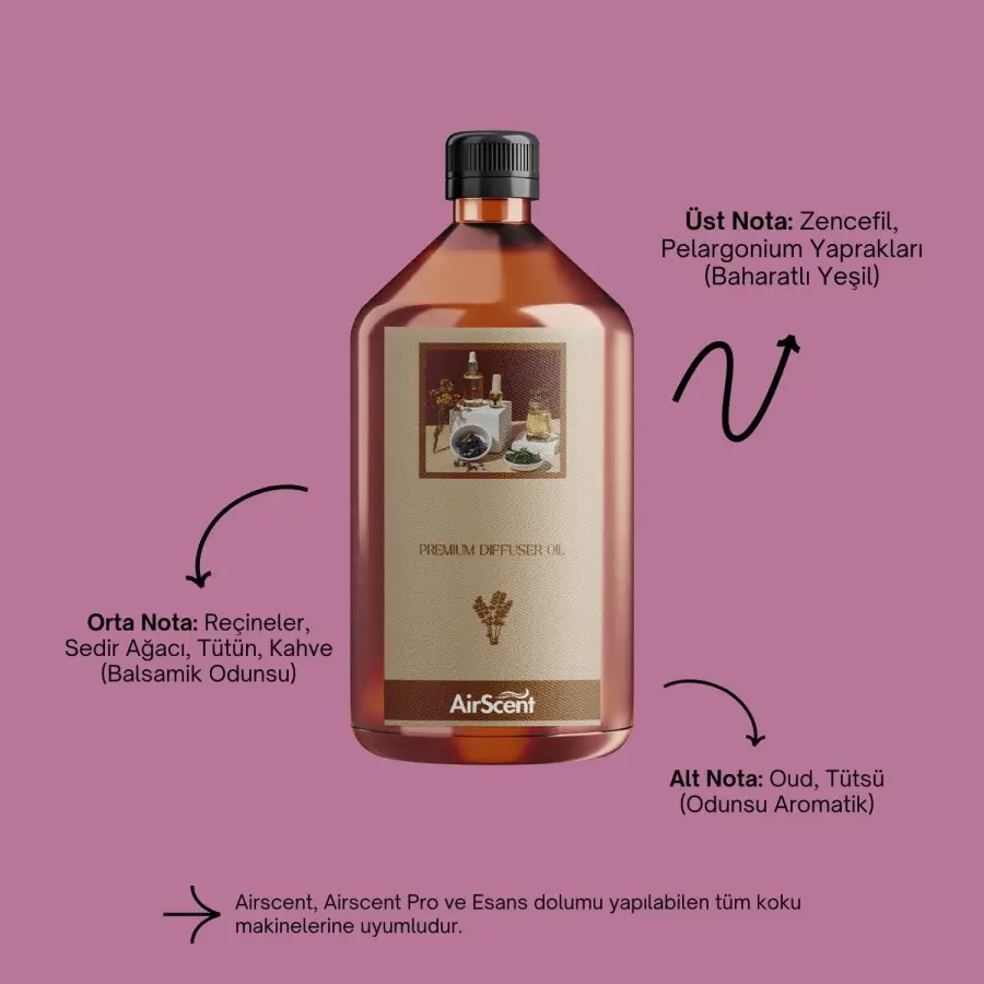 Airtech 250 ML Havana Oda Koku Makine Kartuşu Esansı