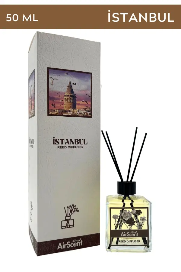 İstanbul Kokusu Çubuklu Oda Kokusu 50 ML Reed Diffuser