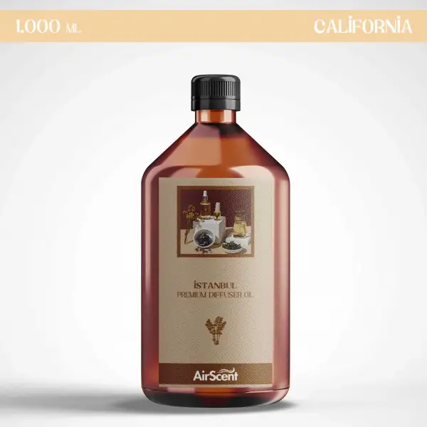 Airtech 1000 ML California Oda Koku Makine Kartuşu Esansı