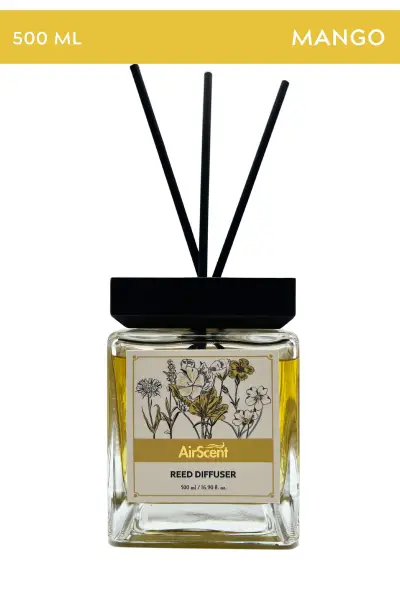 Mango Çubuklu Oda Kokusu 500 ML Reed Diffuser