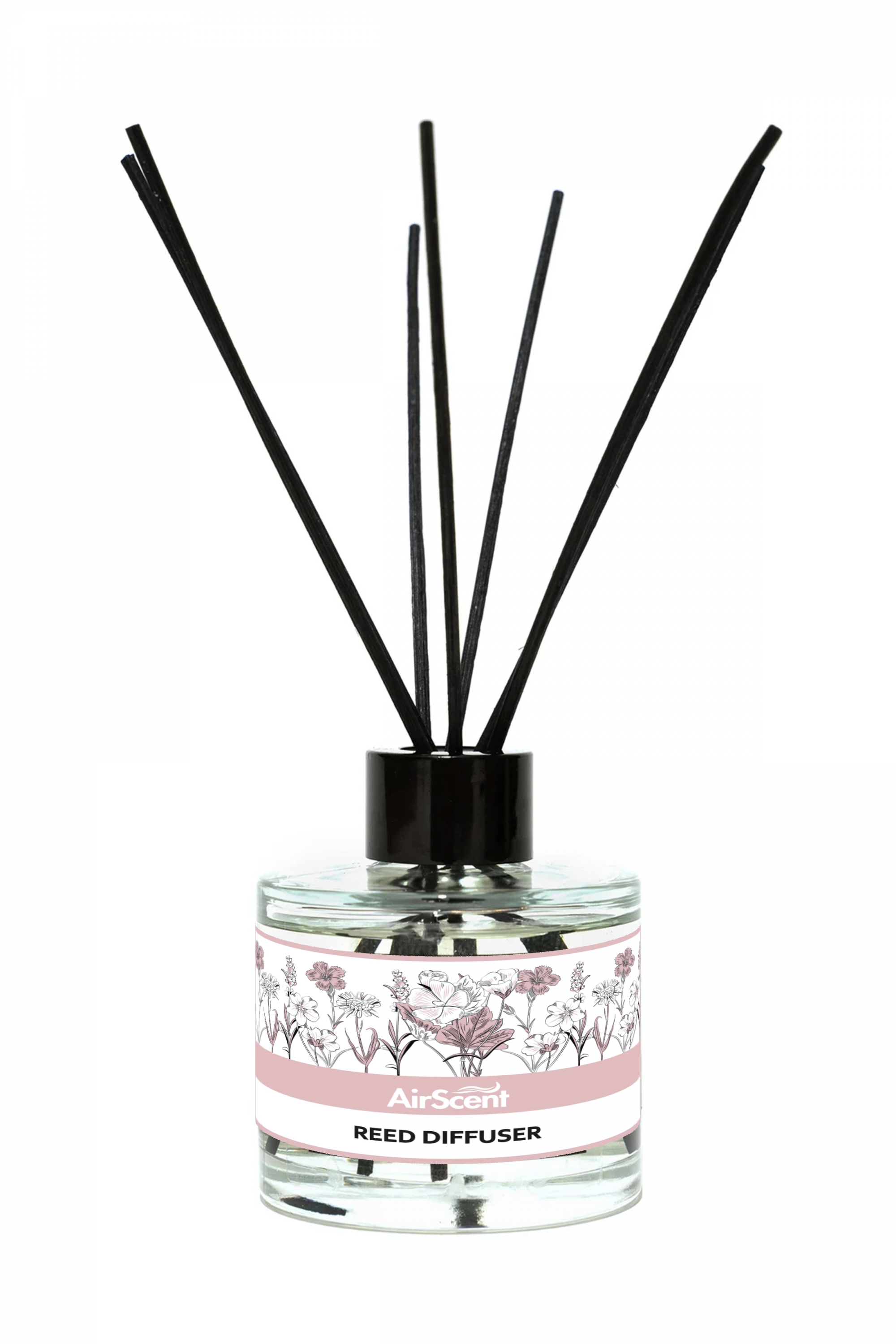 Pudra Çubuklu Oda Kokusu 100 ML Silindir Şişe Reed Diffuser - Airtech ...