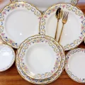 6 Kişilik 28 Parça Porselen Yemek Takımı