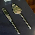 Bambu Desenli Şık Pasta Servis Seti
