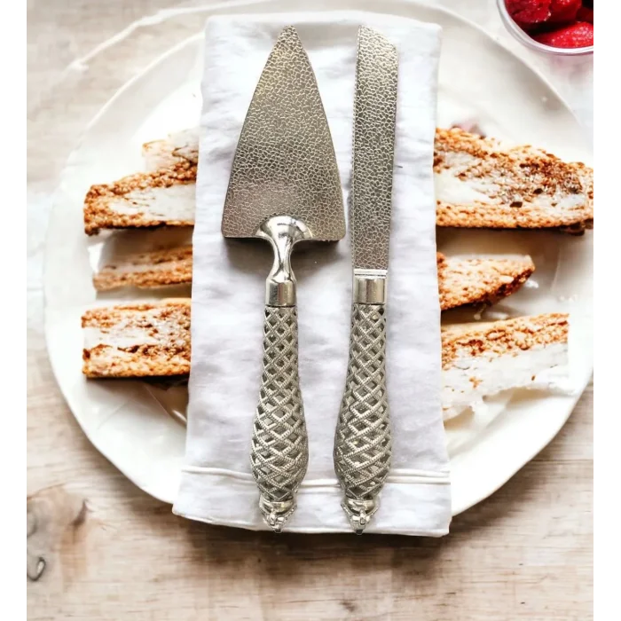 2li Pasta Servis Seti – Altın & Gümüş Renk Seçenekli