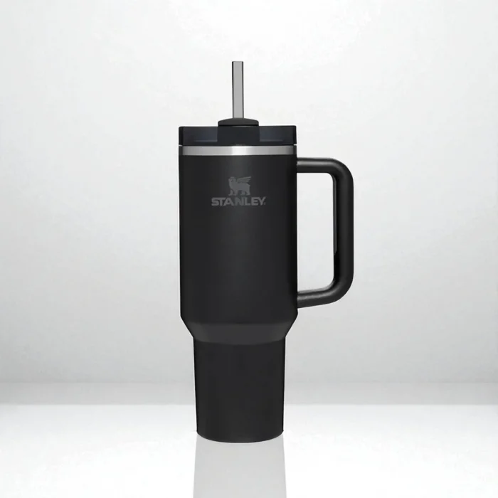 Stanley Quencher Pipetli Termos Bardak – Siyah