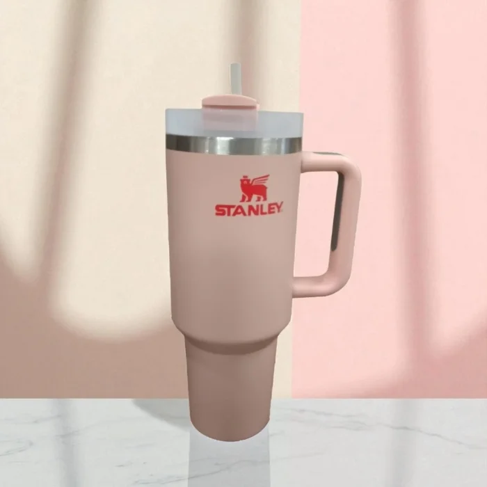 Stanley The Quencher H2.0 Tumbler – Pink Dusk (40 oz / 1.18 L)