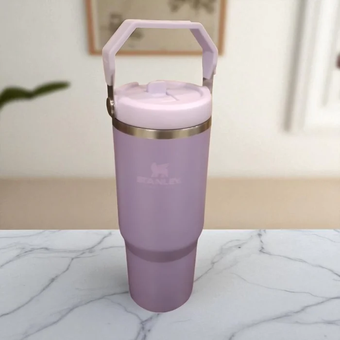 Stanley The Quencher H2.0 Tumbler – 40 oz (1.18 L) – Mor / Lavanta – Pipetli, Taşıma Saplı