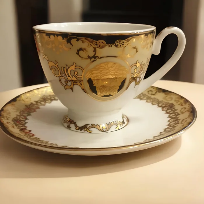 Bawaria Zarafeti Sofralarınızda: Pasta Tabağı, Sütlük, Çay/Kahve Fincanı ve Sunumluklar (Her ürün ayrı ayrı satılmaktadır)