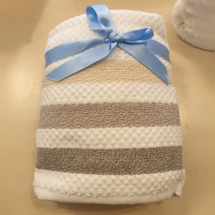 2li Çizgili Yüz Havlusu 50x80 cm