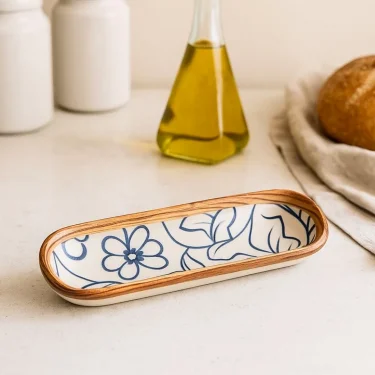 Modern Porselen Zeytinlik