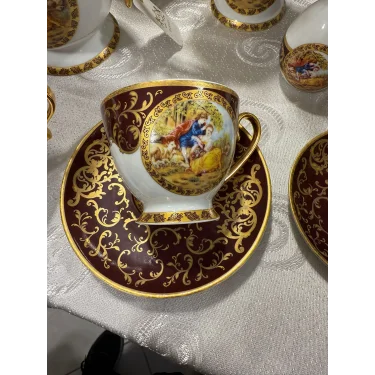 Zarafetin ve Asaletin Buluşması: Bawaira 6lı Lüks Çay Fincan Seti