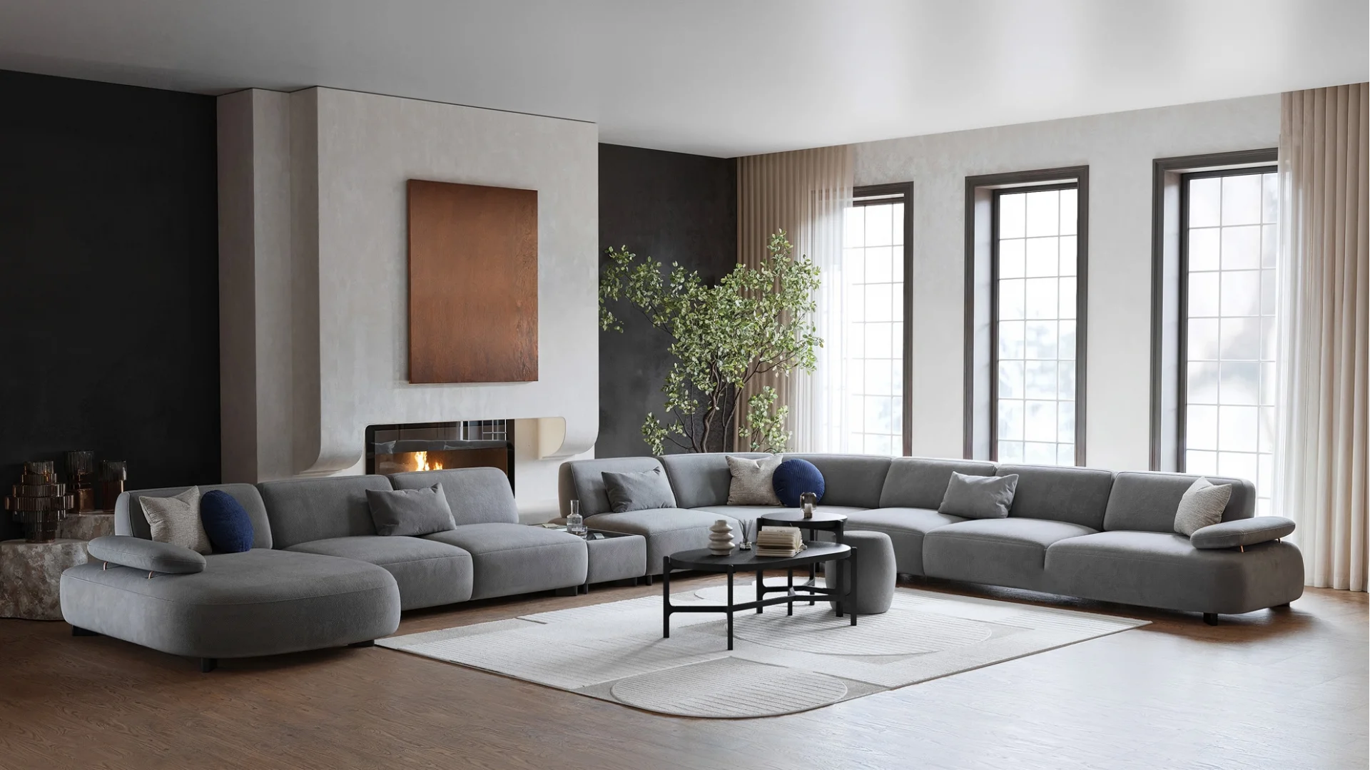 Sophie Corner Sofa Set