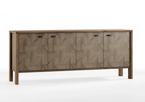 Montre Console - Marquetry Door