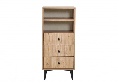 Arlen Walnut High Chest of Drawers