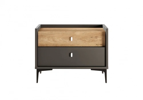 Metropol Çift Çekmeceli Komodin