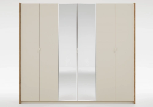 Narva 6 Kapaklı Dolap - Aynalı