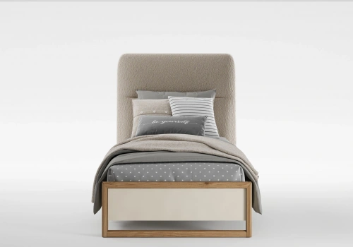 Narva Bed Frame with Base - 100 cm