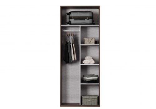 Palma İkili Dolap Gövdesi Raflı