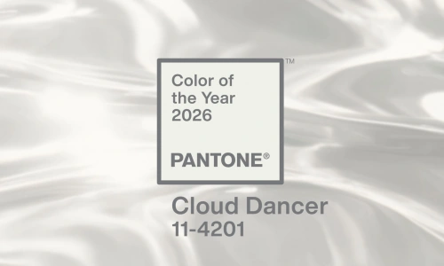 2026 Pantone Rengi Cloud Dancer ile Beyazın Huzurlu Dansı