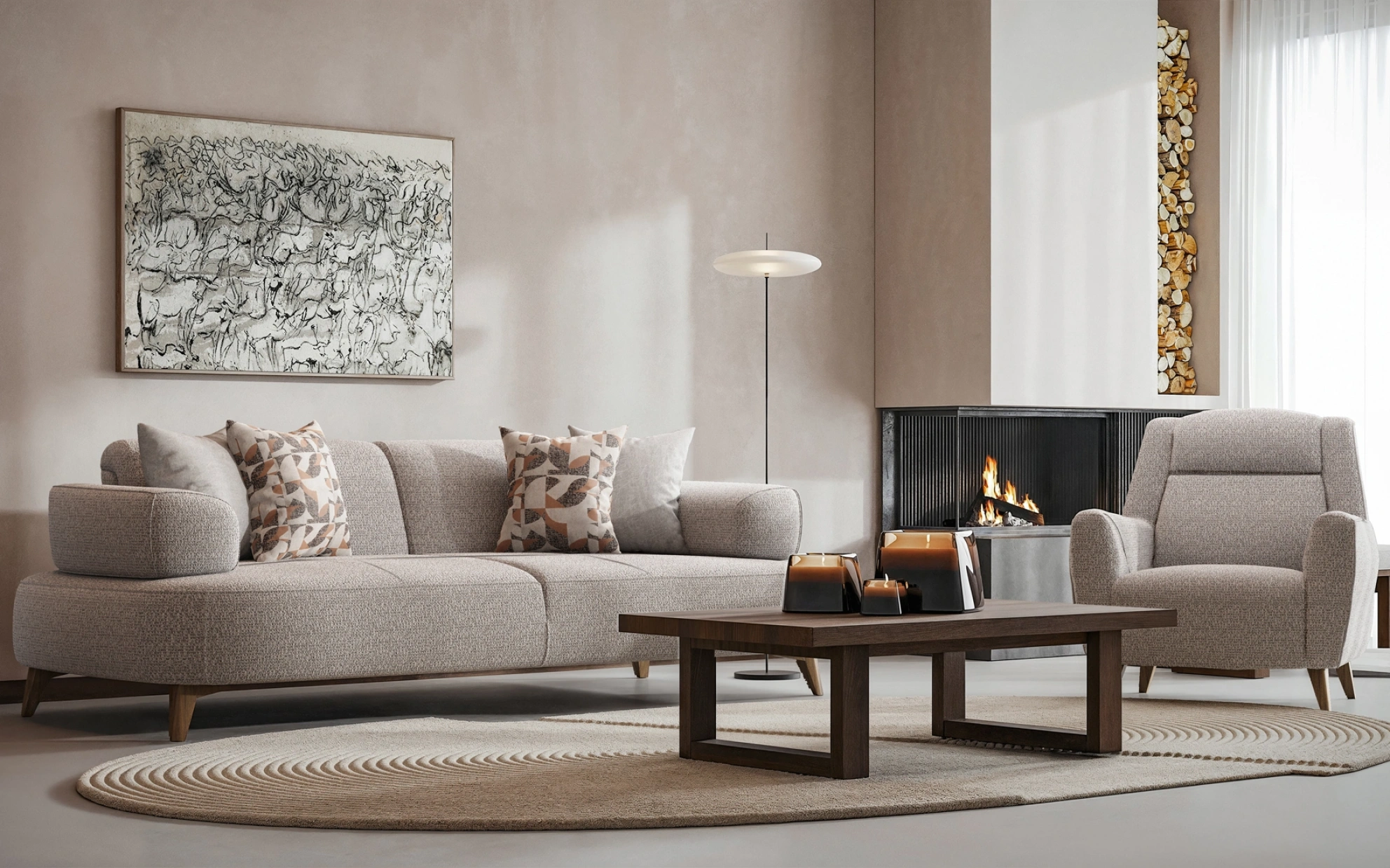 Montre Sofa Set