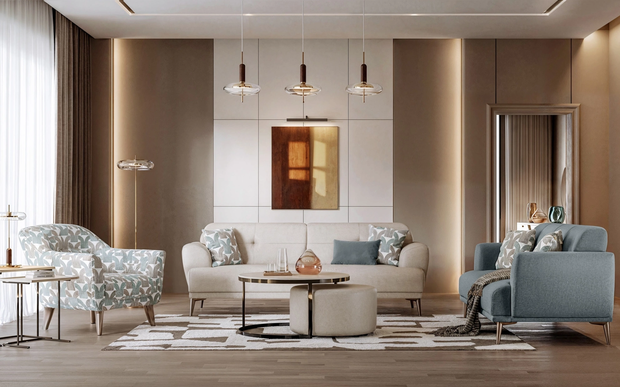 Lily Sofa Set