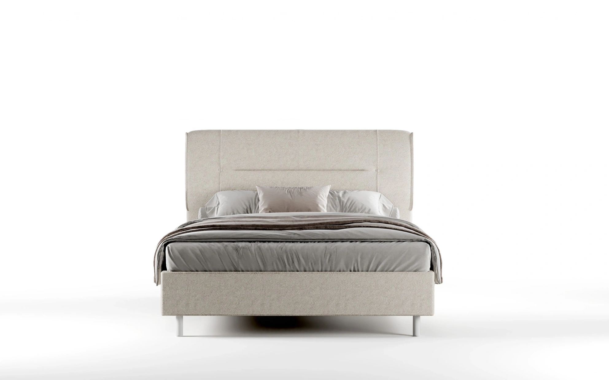 Lily Bed Frame with Storage Case - 160 Cm