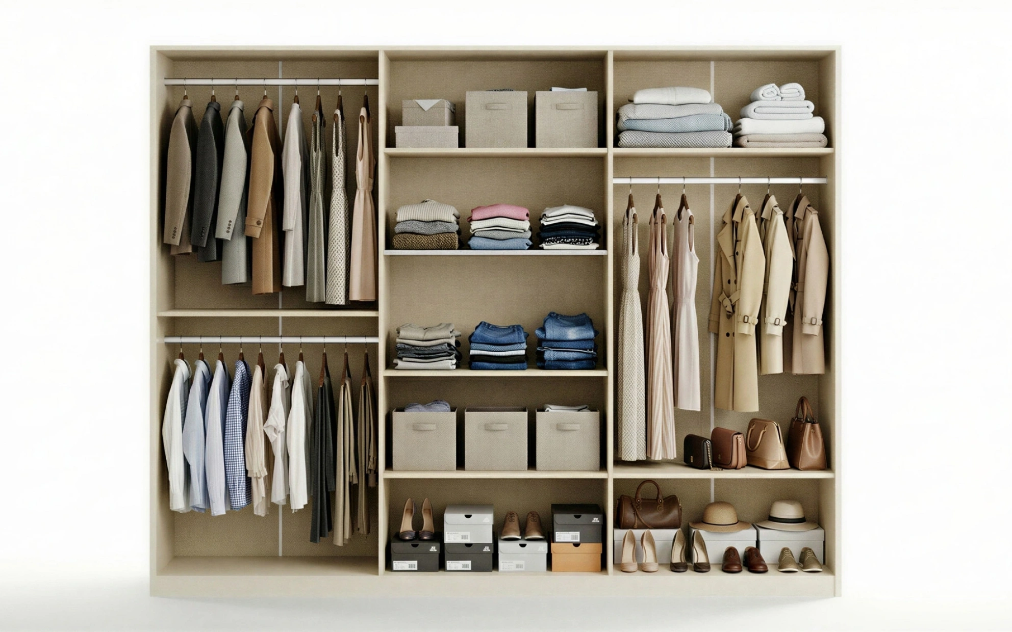 Lily 6-Door Wardrobe
