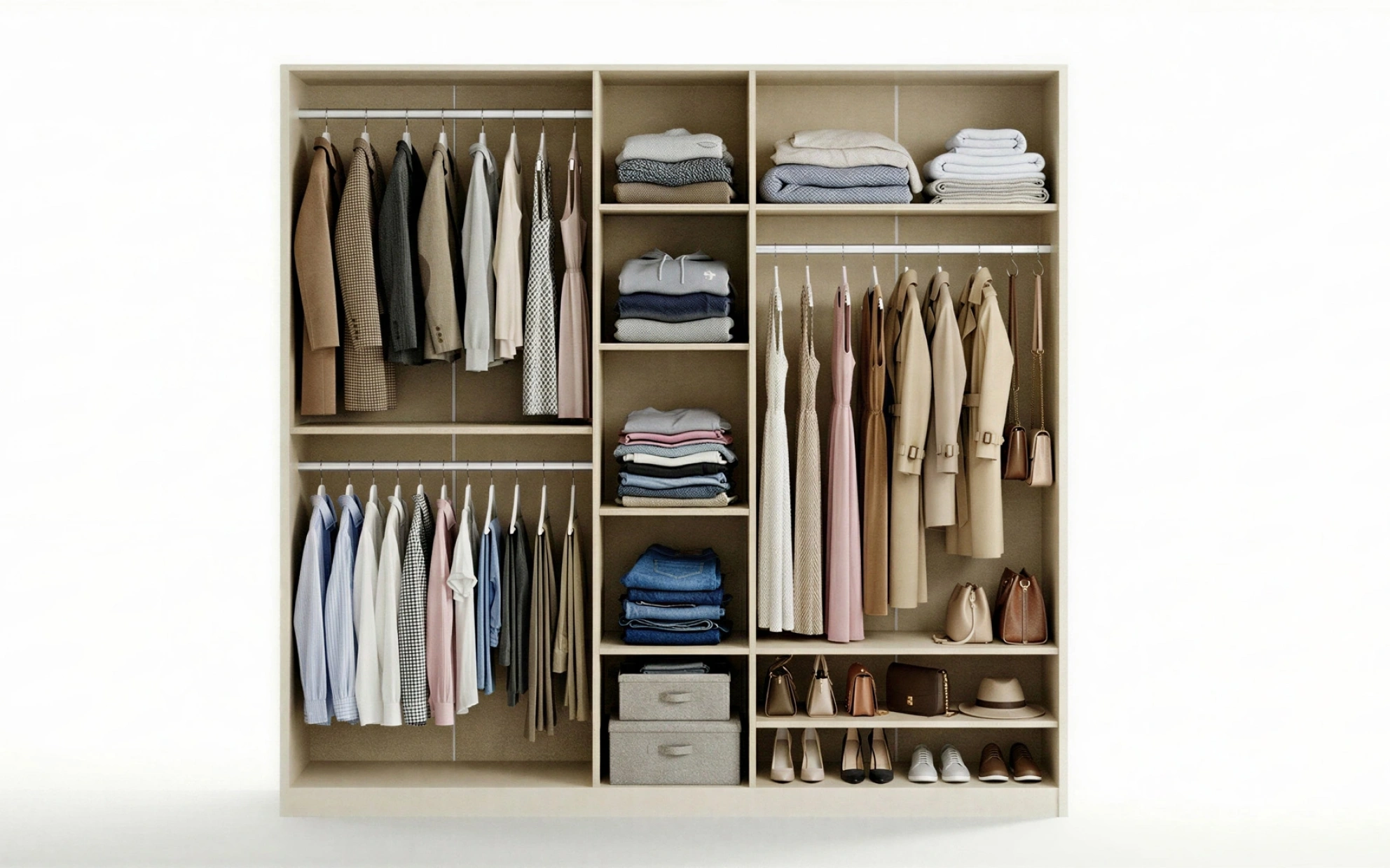 Lily 5-Door Wardrobe