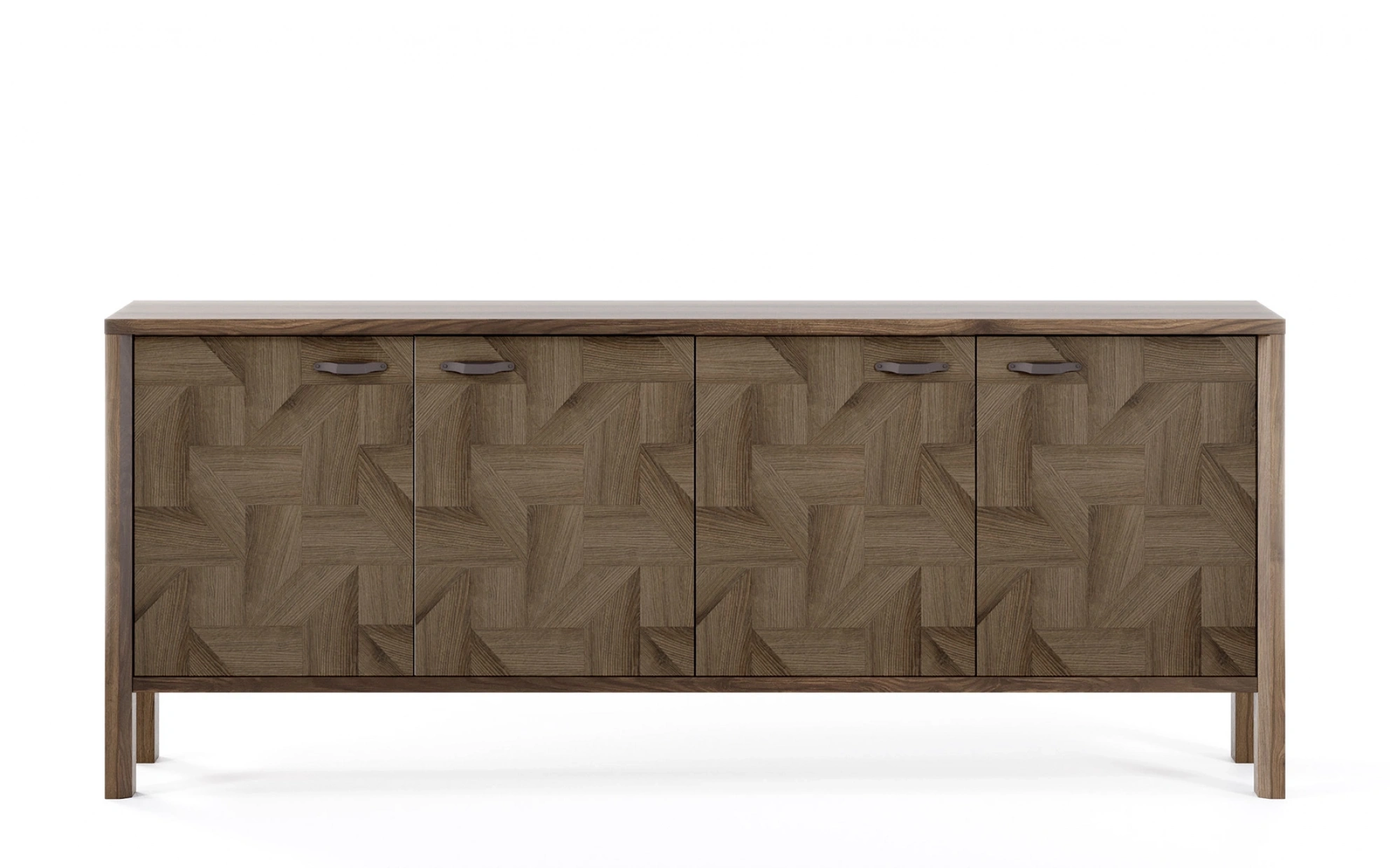 Montre Console - Marquetry Door