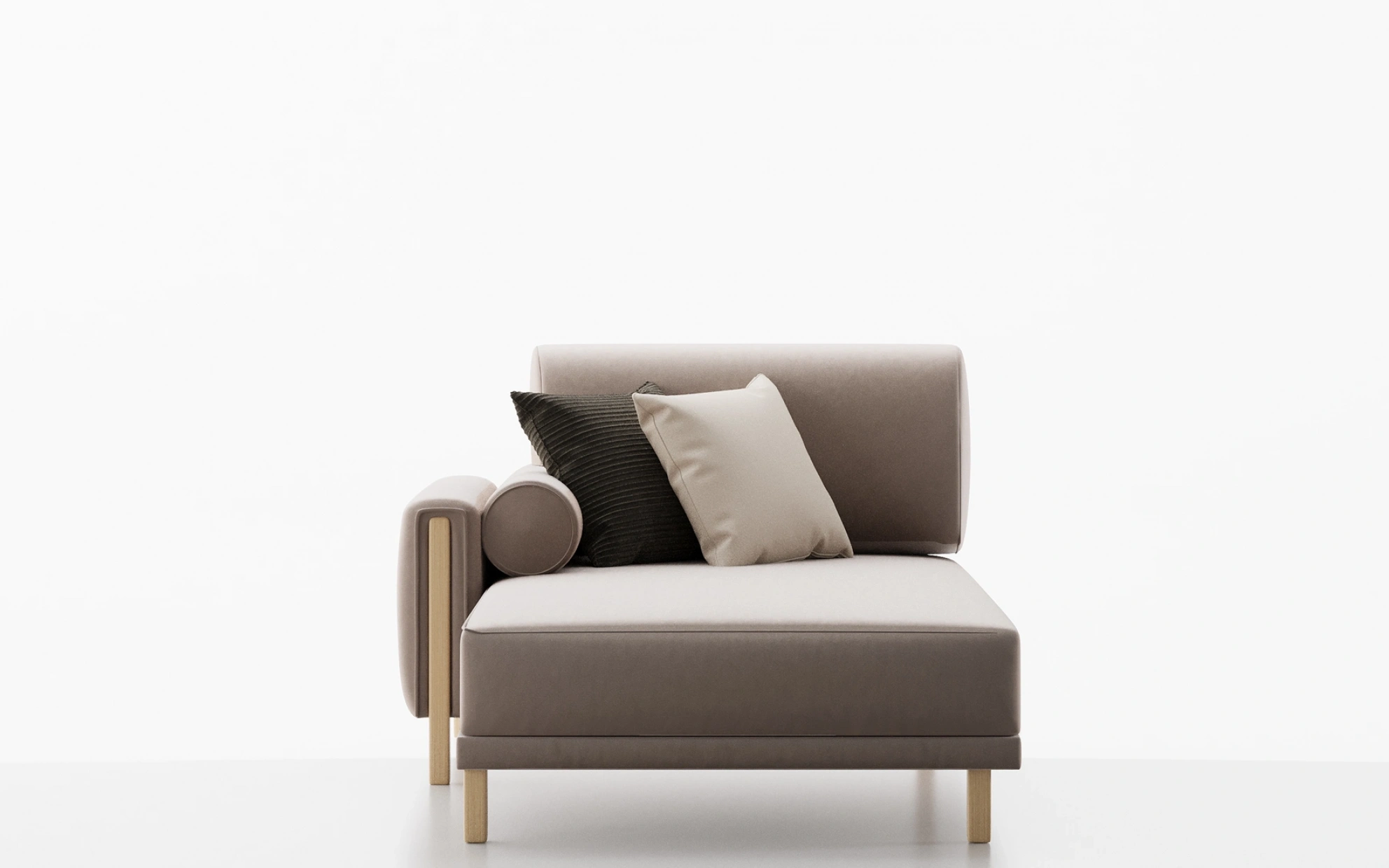 Nill Left Chaise Module