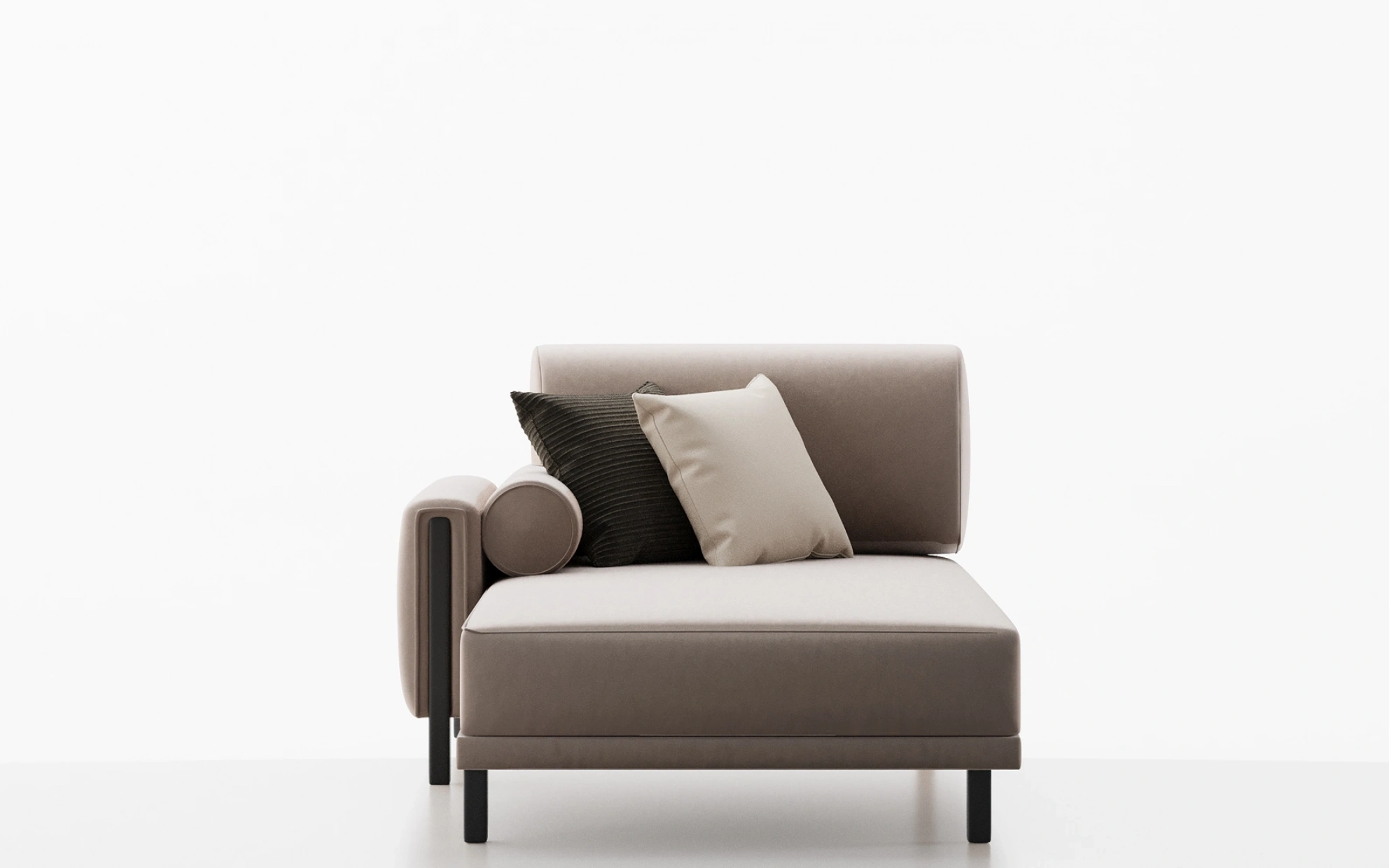 Nill Left Chaise Module