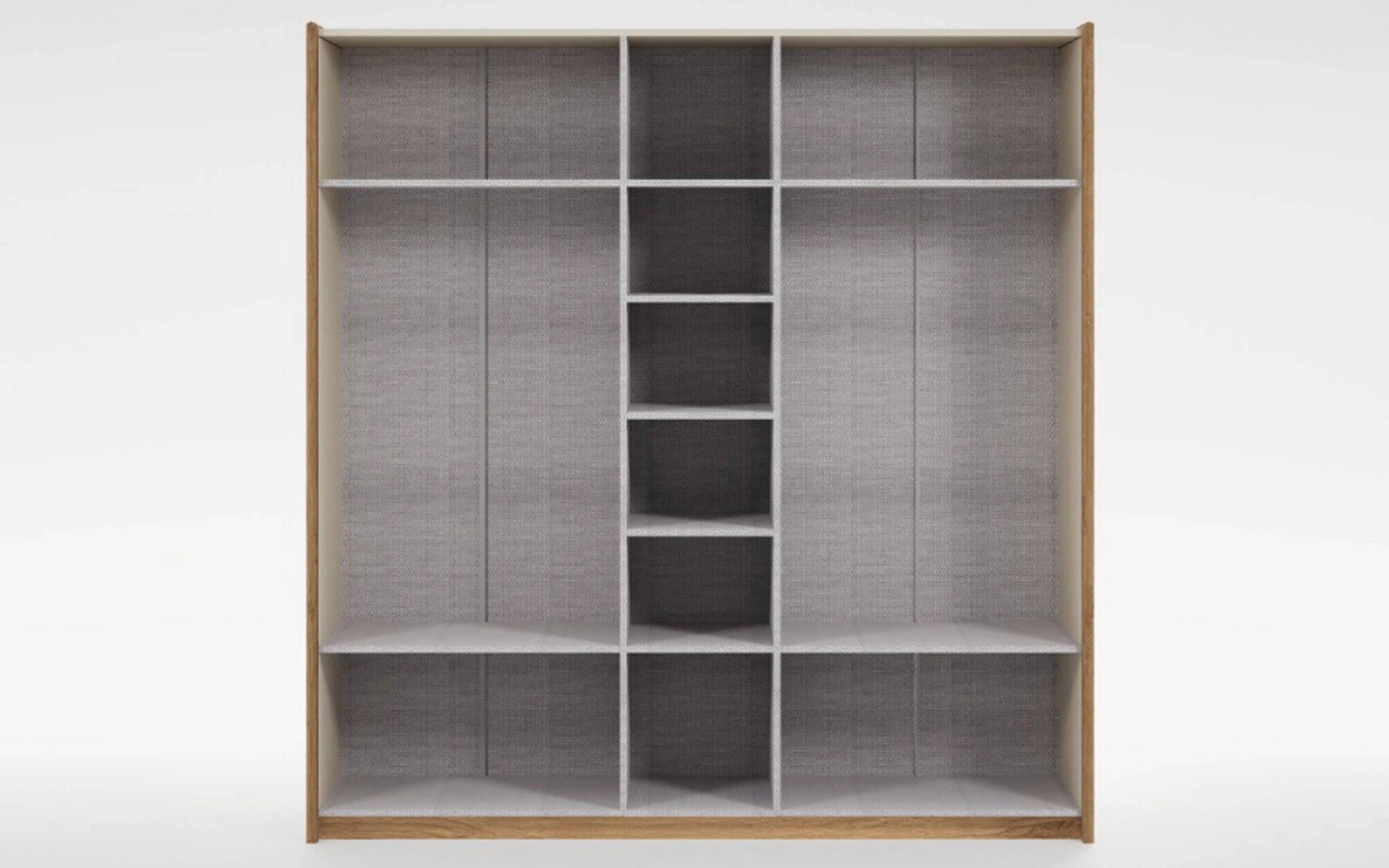 Narva 5-Door Wardrobe - Mirrored