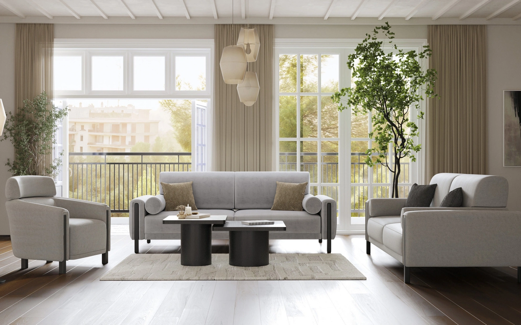 Nill Sofa Set
