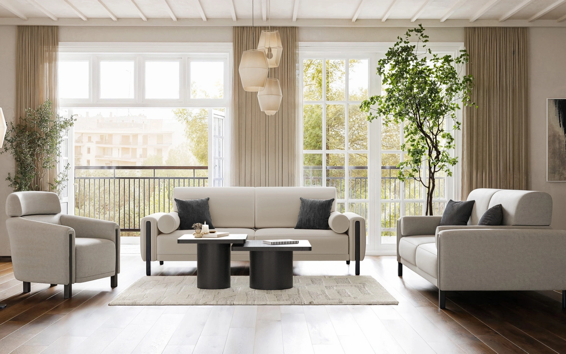 Nill Sofa Set