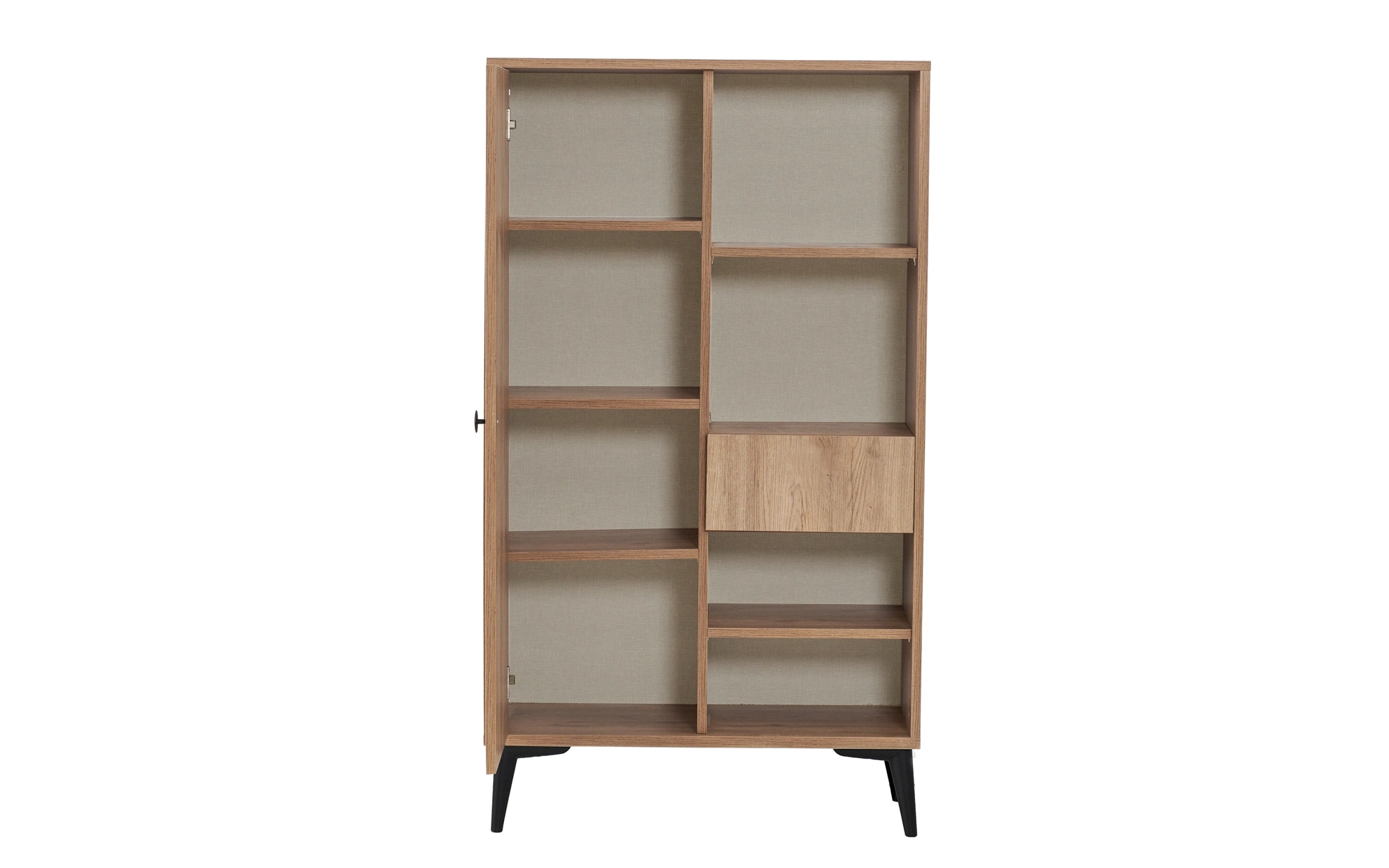 Arlen Walnut TV Bookcase