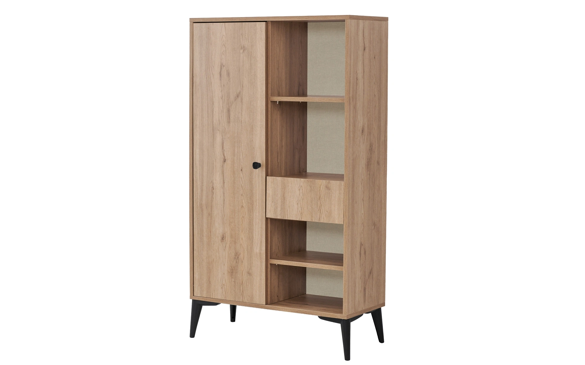 Arlen Walnut TV Bookcase