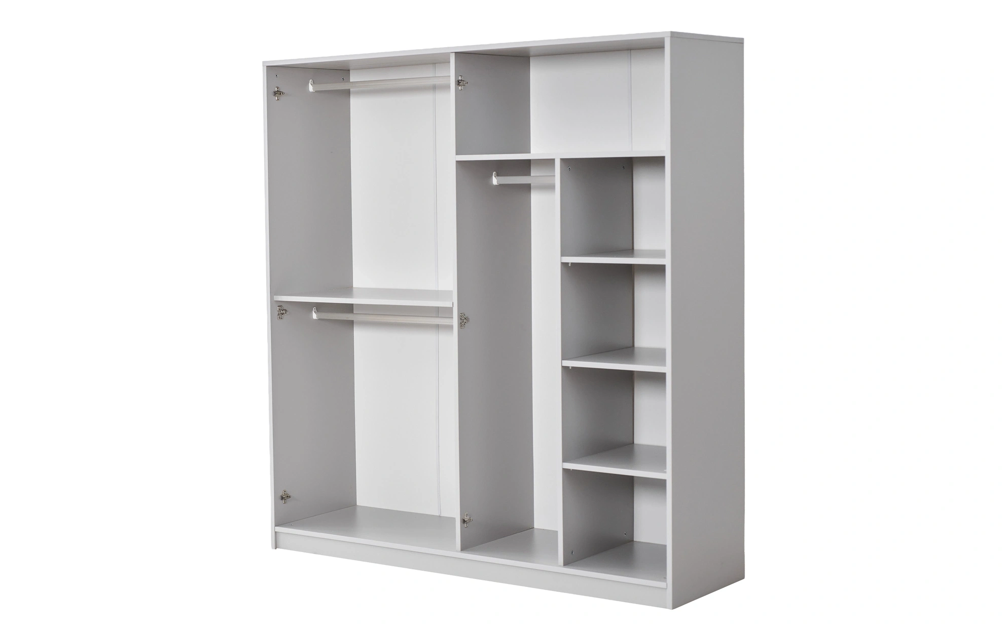 Arlen Gray 4-Door Cabinet