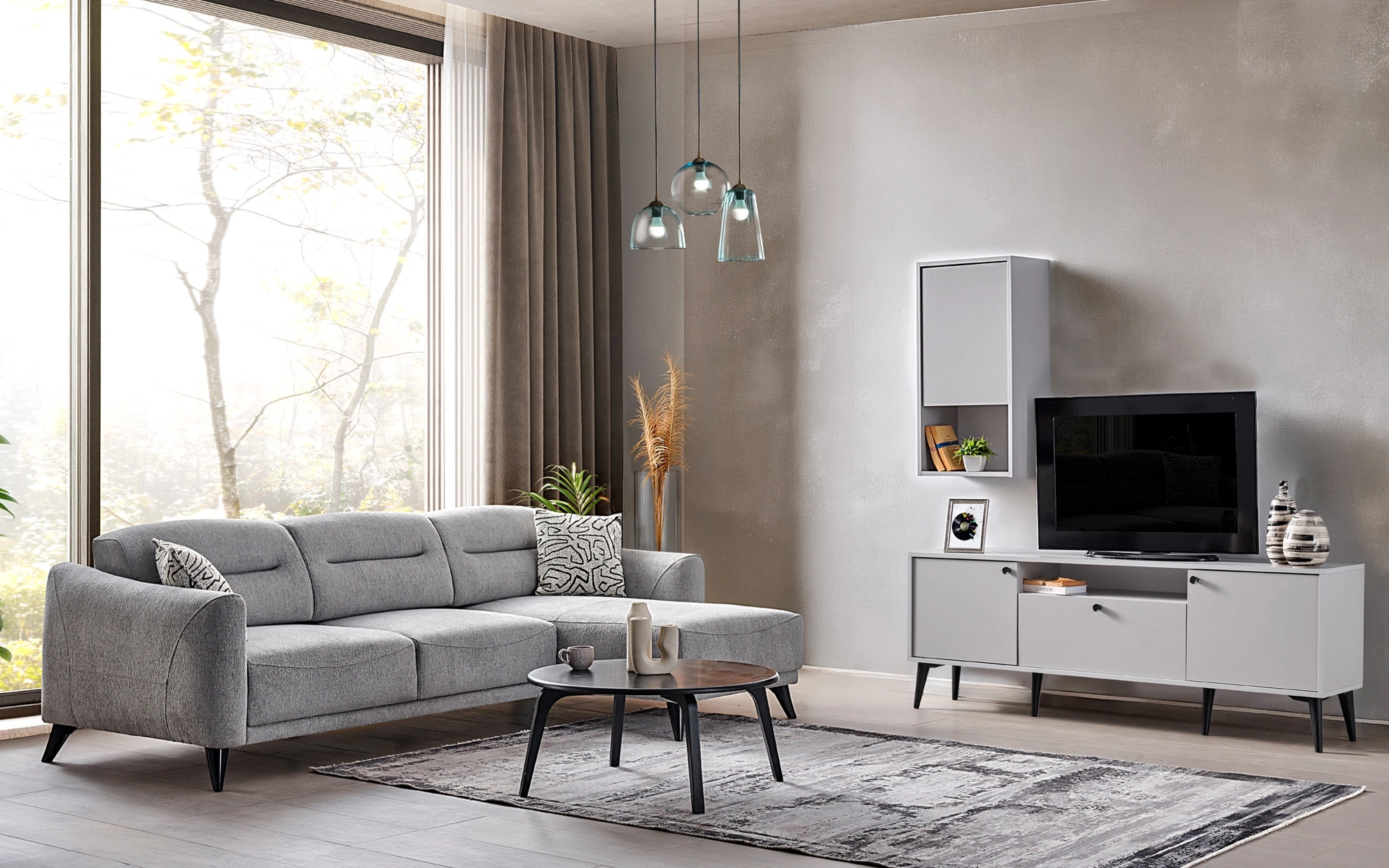 Arlen Gray TV Unit