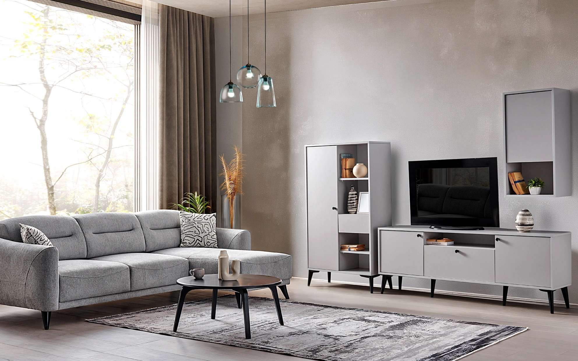 Arlen Gray TV Unit