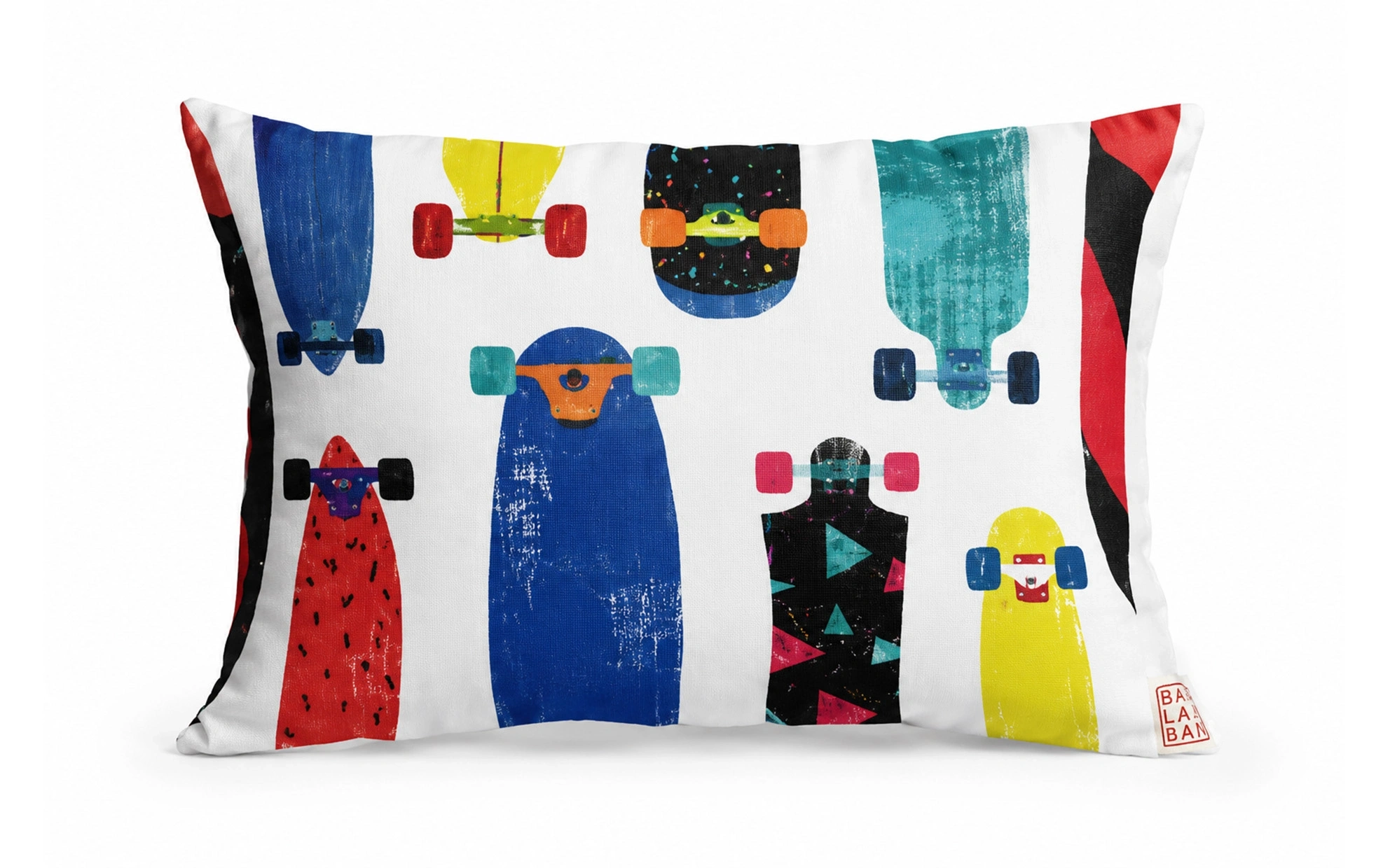 Skateboard Decorative Cushion