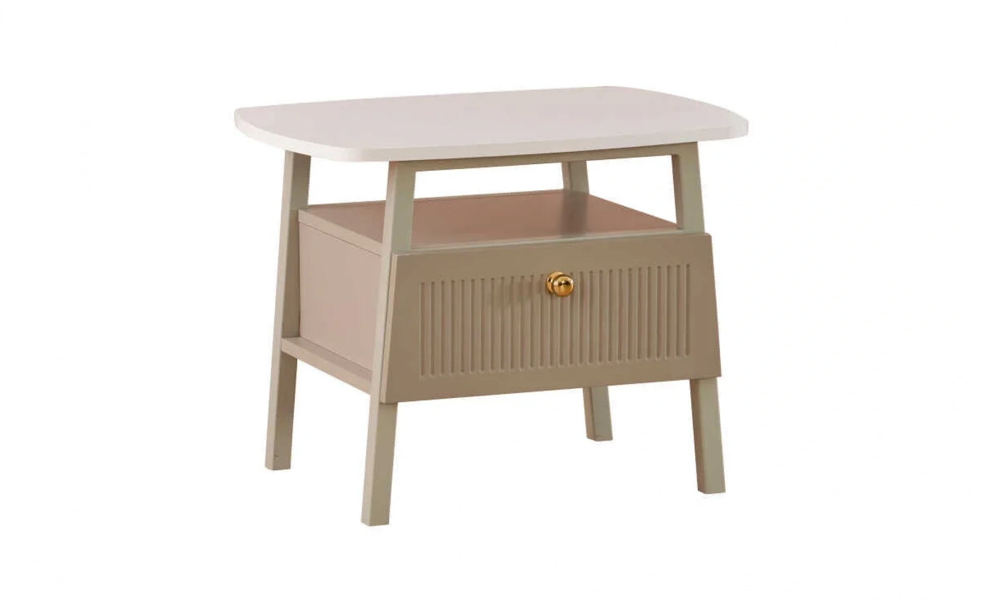 Archroom Single Drawer Nightstand