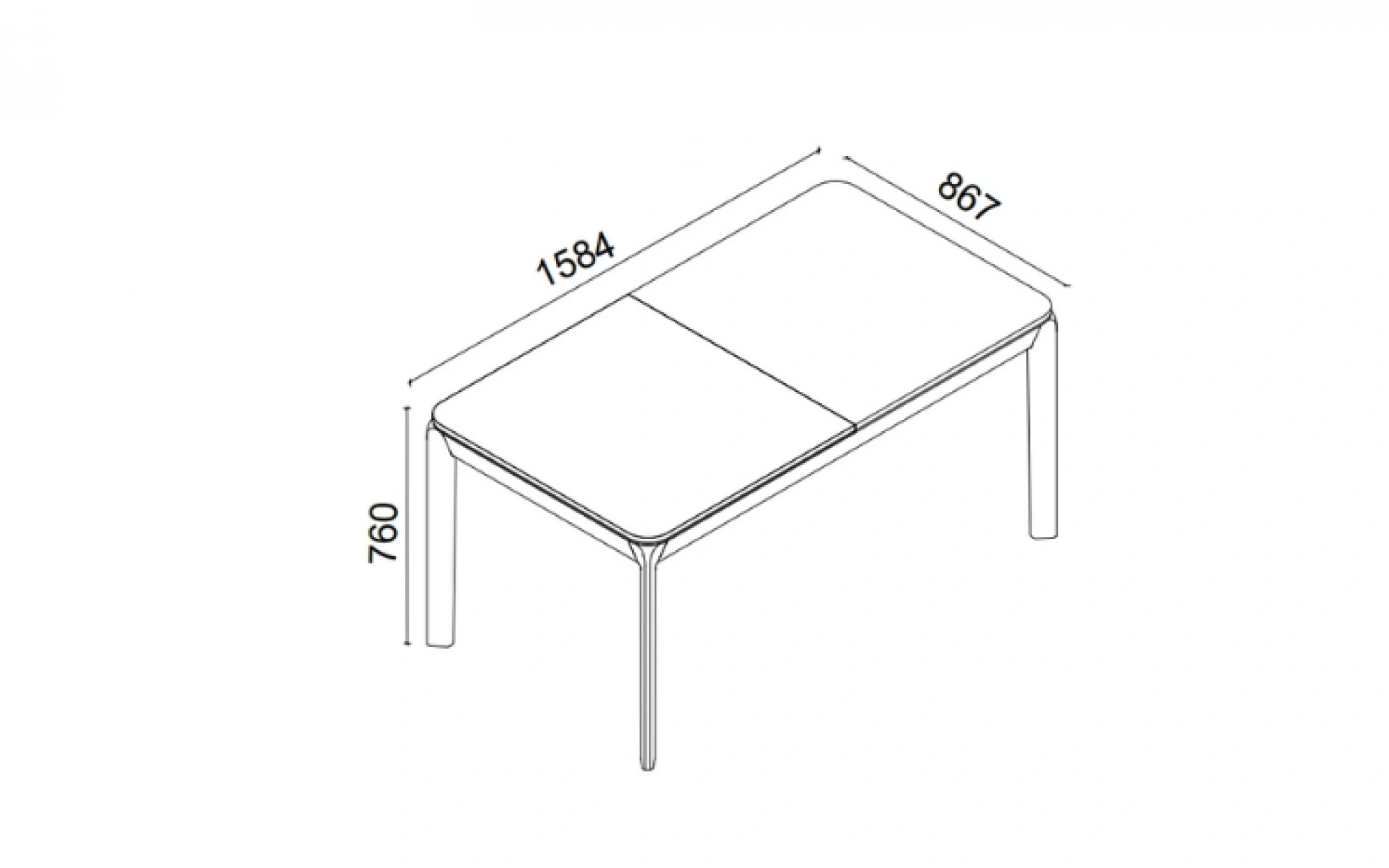 Arcos Açılır Masa