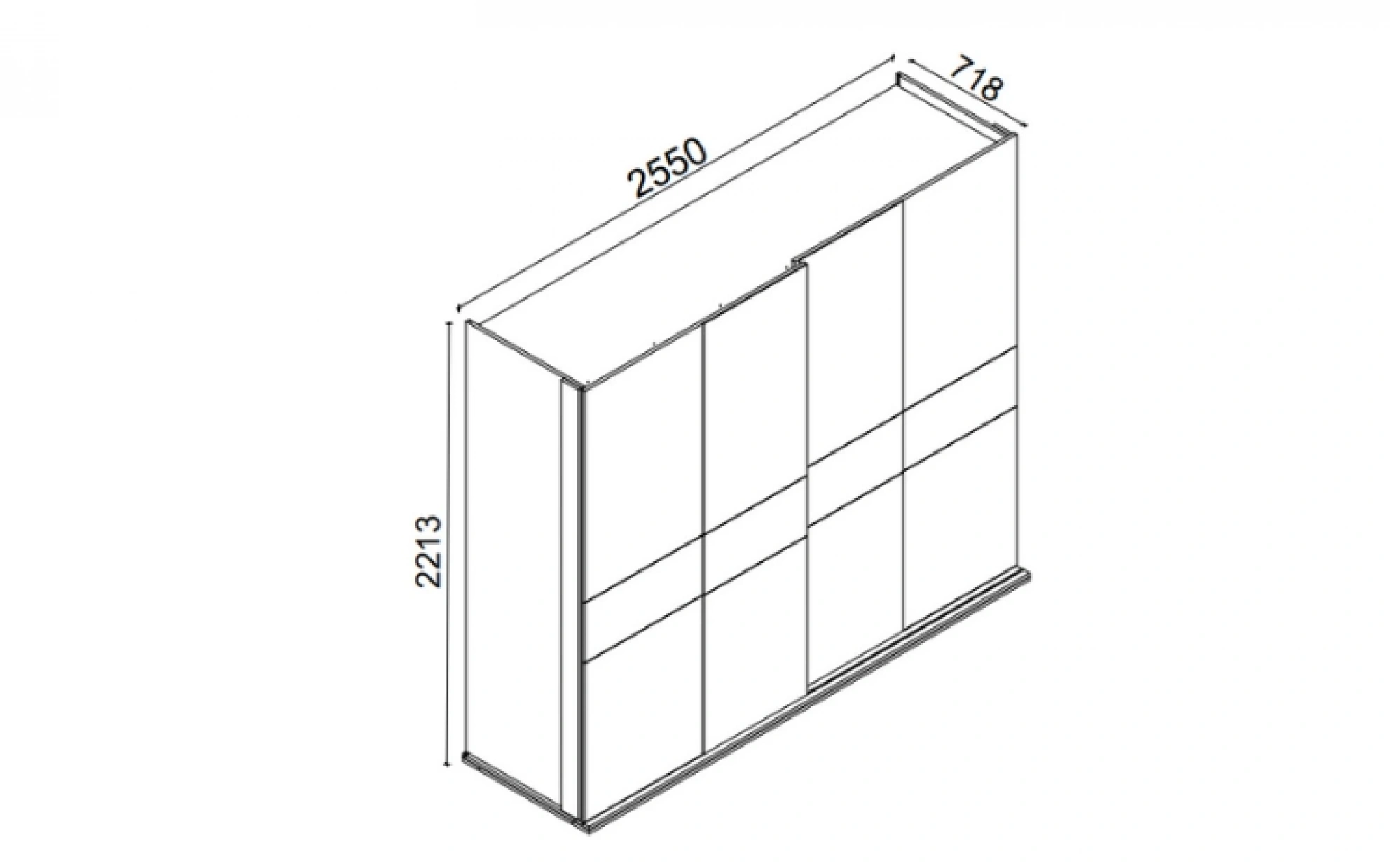 Arcos Sürgülü Dolap