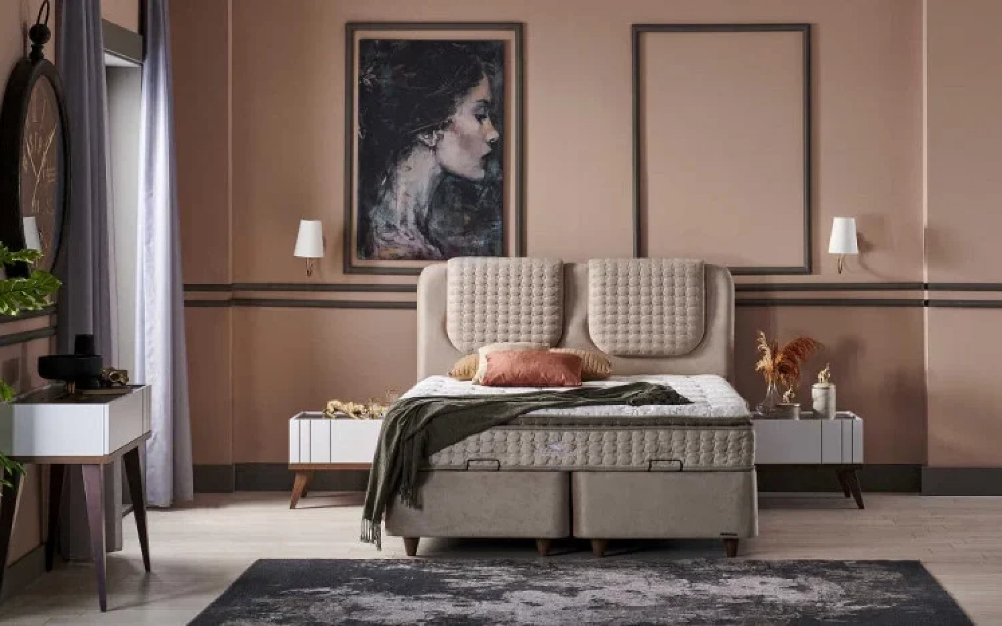 Aris 200x200 Bed