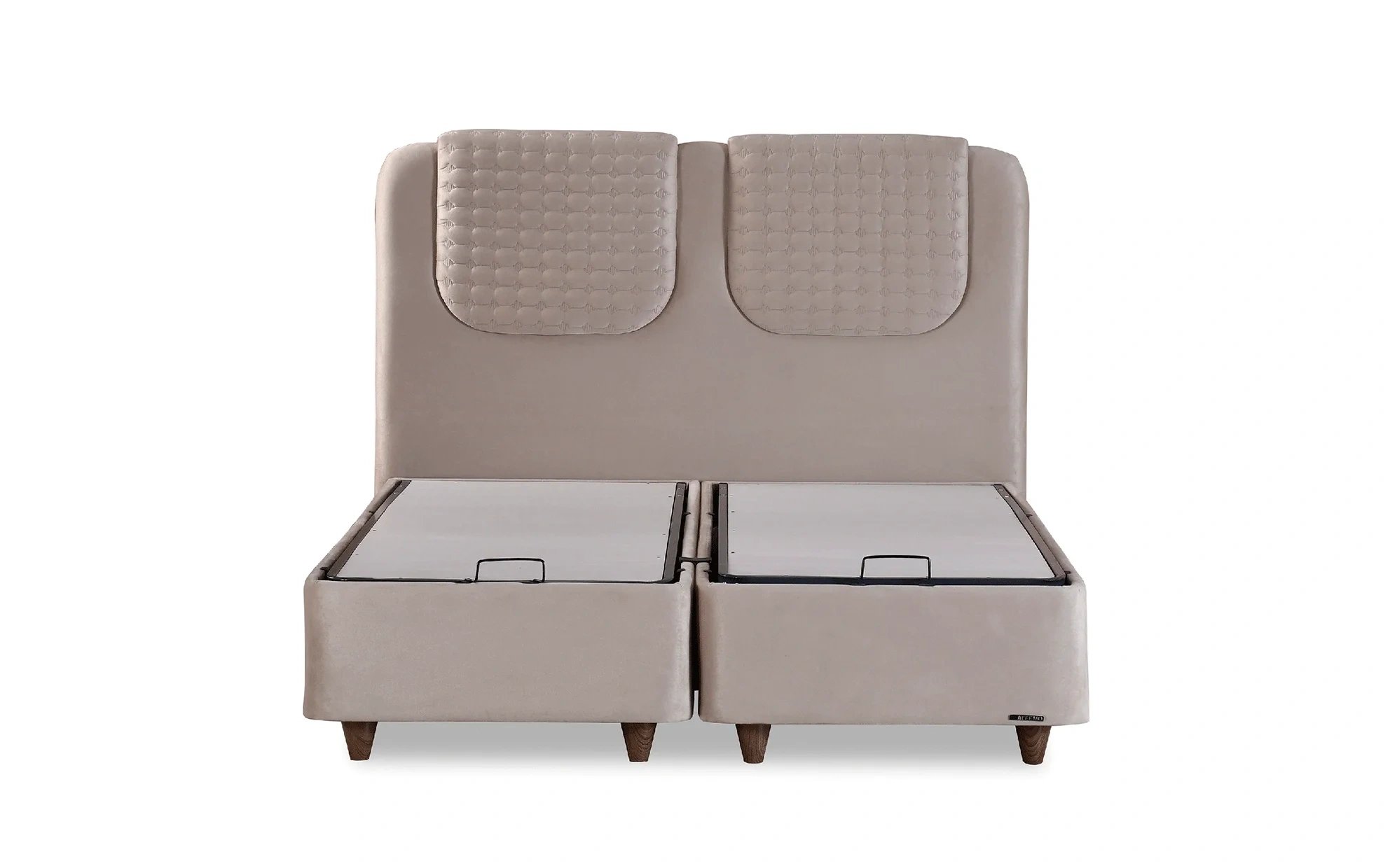 Aris Bed Frame with Storage Case - 160 Cm