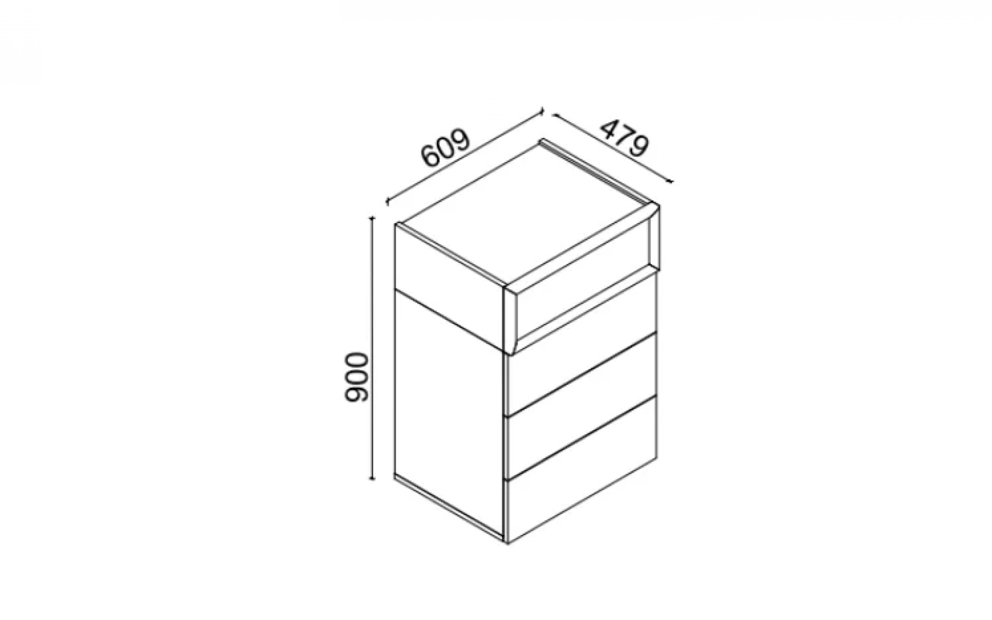 Floyd Yüksek Şifonyer