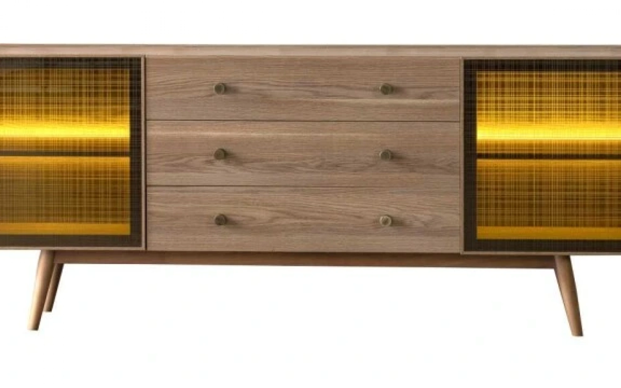 Frida Konsol - Cam Kapaklı